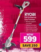 Game Ryobi 550w electric line trimmer offer