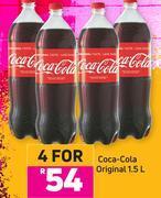 Game Coca cola original-for 4 x 1.5l offer