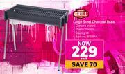 Game Expert grill large steel charcoal braai offer