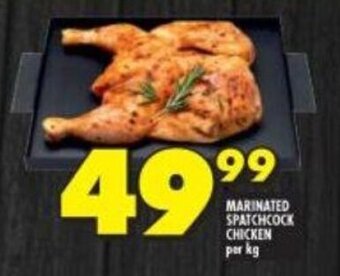 Shoprite Marinated Spatchcock Chicken per kg offer