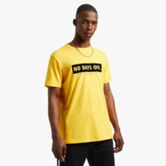 Sportscene Redbat athletics men's yellow t-shirt offer