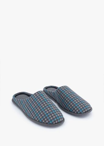 Woolworths Smart foam houndstooth mule slippers offer
