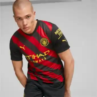 Totalsports Men's puma manchester city away 22/23 replica jersey offer