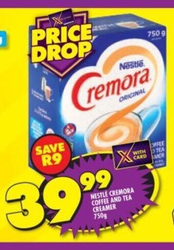 Shoprite Nestlé Cremora Coffee and Tea Creamer 750g offer