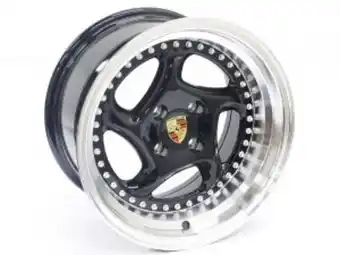 Autostyle 15″ evo porsche style ev10176 4/100 black alloy wheels offer