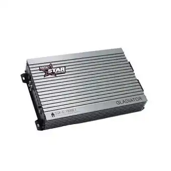 Starsound ssa-g-18000.1 gladiator series 1000w rrms monoblock amplifier