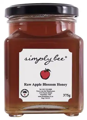 Faithful to Nature Simply bee raw apple blossom honey offer