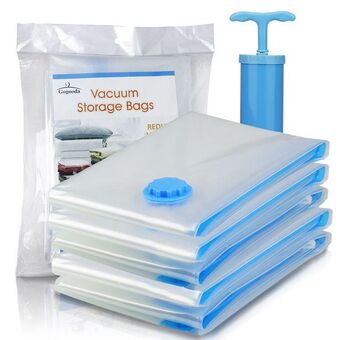 Takealot Vacuum storage bags space saver for clothes beddings -variety 5 pack offer