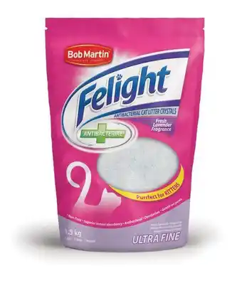 Takealot Bob martin - felight ultra fine silica cat litter - 1.5kg offer