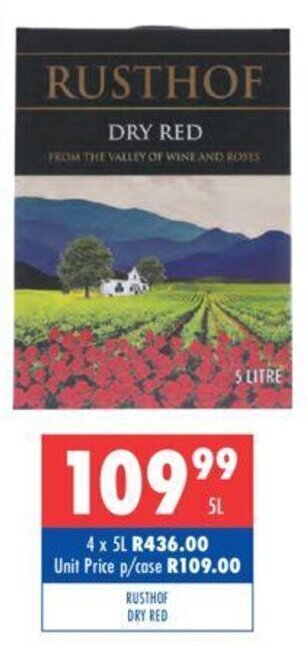 Rusthof Dry Red 5L