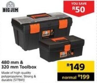 Big Jim 480mm & 320mm Toolbox