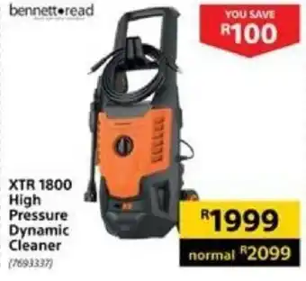 Builders Warehouse Bennett Read XTR 1800 High Pressure Dynamic Cleaner offer