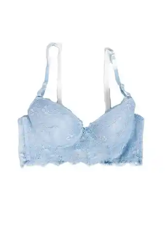 JAM Clothing Ladies lace bra - baby blue offer