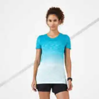Decathlon Kiprun care women's breathable running t-shirt - green offer