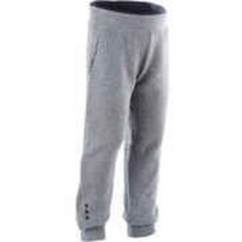 Decathlon Kids' baby gym breathable slim-fit jogging bottoms - grey offer