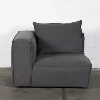 Mondu modular sofa - corner dark grey