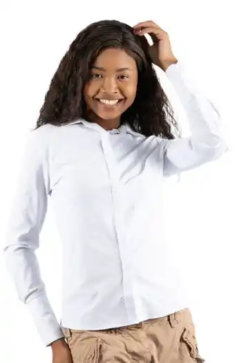 JAM Clothing Ladies poplin shirt - white offer