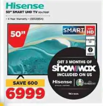 HiFi Corp Hisense - 50" Smart UHD TV - 10128854 offer
