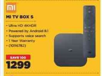 HiFi Corp MI TV Box S offer