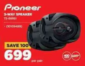 HiFi Corp Pioneer - 3-Way Speaker offer