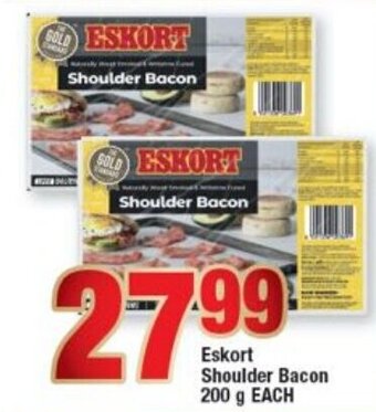 OK Foods Eskort Shoulder Bacon 200g offer