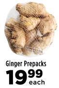 Food Lover's Market Ginger prepacks offer