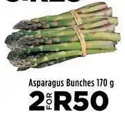 Food Lover's Market Asparagus bunches-for 2 x 170g offer