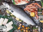 Food Lover's Market Whole salmon (previously frozen)-per kg offer