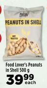 Food Lover's Market Food lover's peanuts in shell-500g each offer