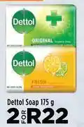 Food Lover's Market Dettol soap-for 2 x 175g offer