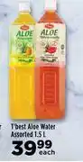 Food Lover's Market T'best aloe water assorted-1.5l each offer