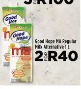 Food Lover's Market Good hope ma regular milk alternative-for 2 x 1l offer