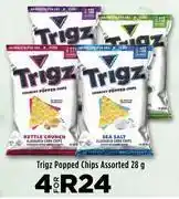 Food Lover's Market Trigz popped chips assorted-for 4 x 28g offer