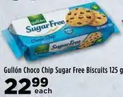 Food Lover's Market Gullon choco chip sugar free biscuits-125g each offer