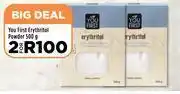 Food Lover's Market You first xylitol-500g eacherythritol powder-for 2 x 500g offer
