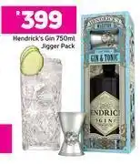 Game Hendrick's gin jigger pack-750ml offer