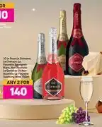 Game Jc le roux le domaine,le chanson,la fleurette sauvignon blanc non alcoholic le domaine-for 2 x 750ml offer