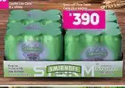 Game Smirnoff pine twist cans-24 x 440ml offer