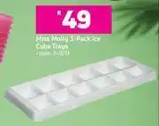 Game Miss molly 3 pack ice cube tray offer