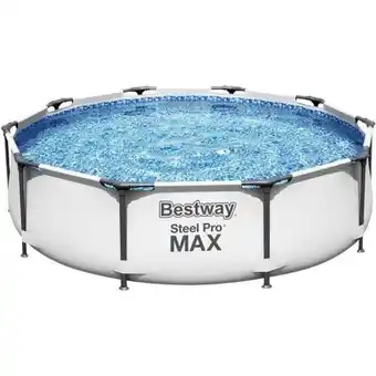 Game Bestway steel pro max 3.05m x 76cm frame poolset offer