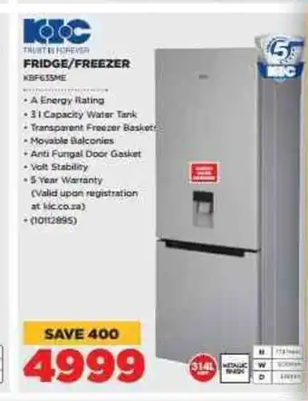 HiFi Corp KIC - Fridge / Freezer - 10112895 offer