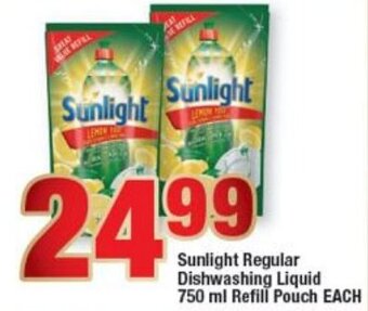 OK Foods Sunlight Regular Dishwashing Liquid 750ml offer