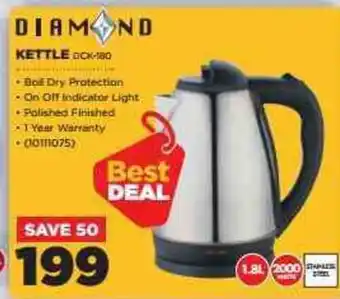 HiFi Corp Diamond - Kettle - 10111075 offer