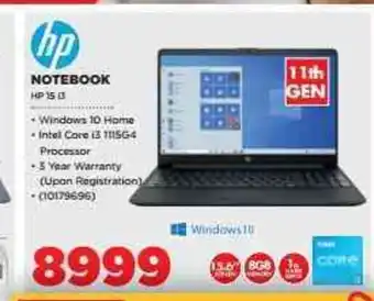 HiFi Corp HP - Notebook HP15-13 - 10179696 offer