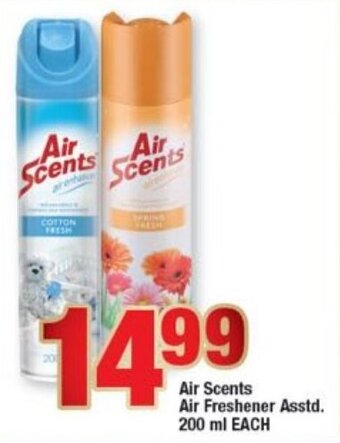 OK Foods Air Scents Air Freshener asstd 200ml offer