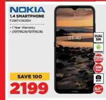 Nokia - 1.4 Smartphone - 10179529/10179528