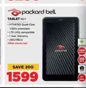 HiFi Corp Packard Bell - Tablet - 10124954 offer