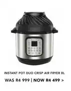 Instant Pot Duo Crisp Air Fryer 8L