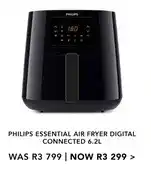 Philips Essential Air Fryer Digital Connected 6.2L
