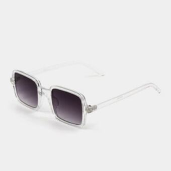 Mkm clear mens crystal rectangle sunglasses